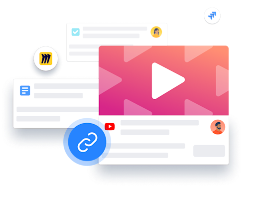 An illustration showing how to preview content on a Trello board